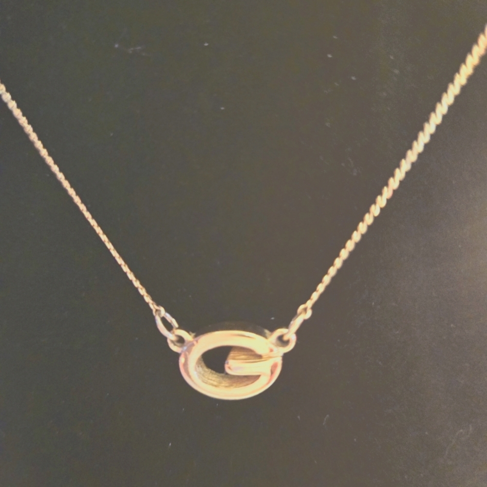 Elegant Givenchy Gold G Necklace
